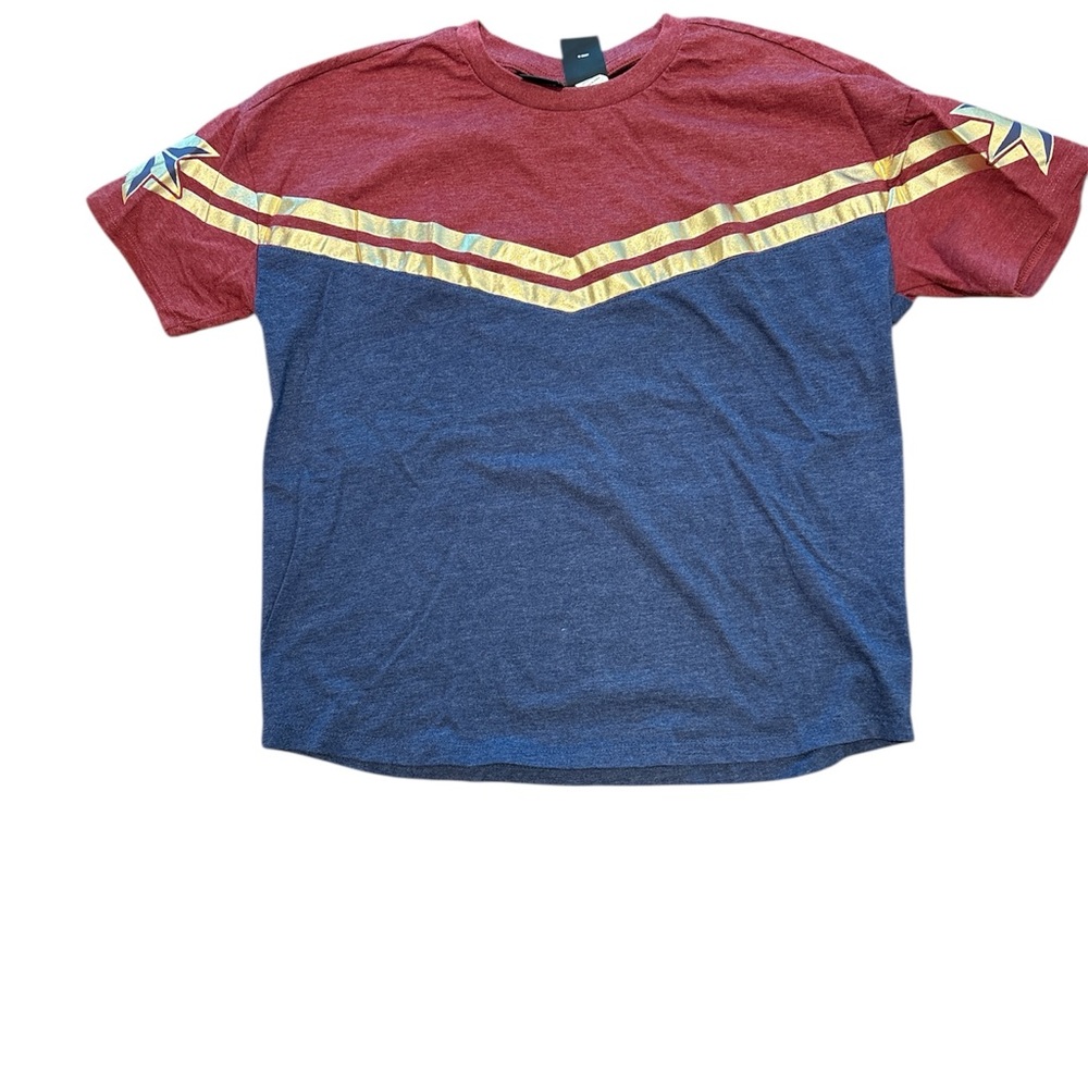 Disney Marvel Red and Blue Graphic T-Shirt
